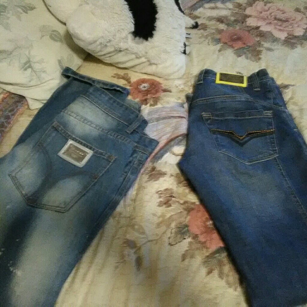 Versace in dolce Gabbana jeans